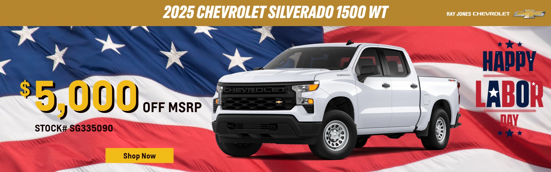 Summit White 2025 Chevrolet Silverado 1500