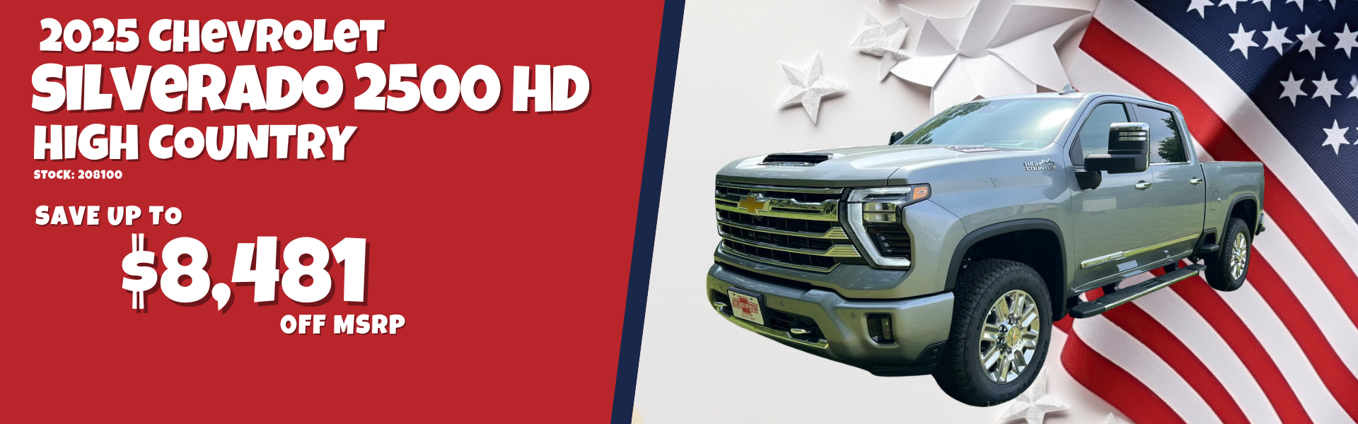 2025 Chevrolet Silverado2500 HD High Country